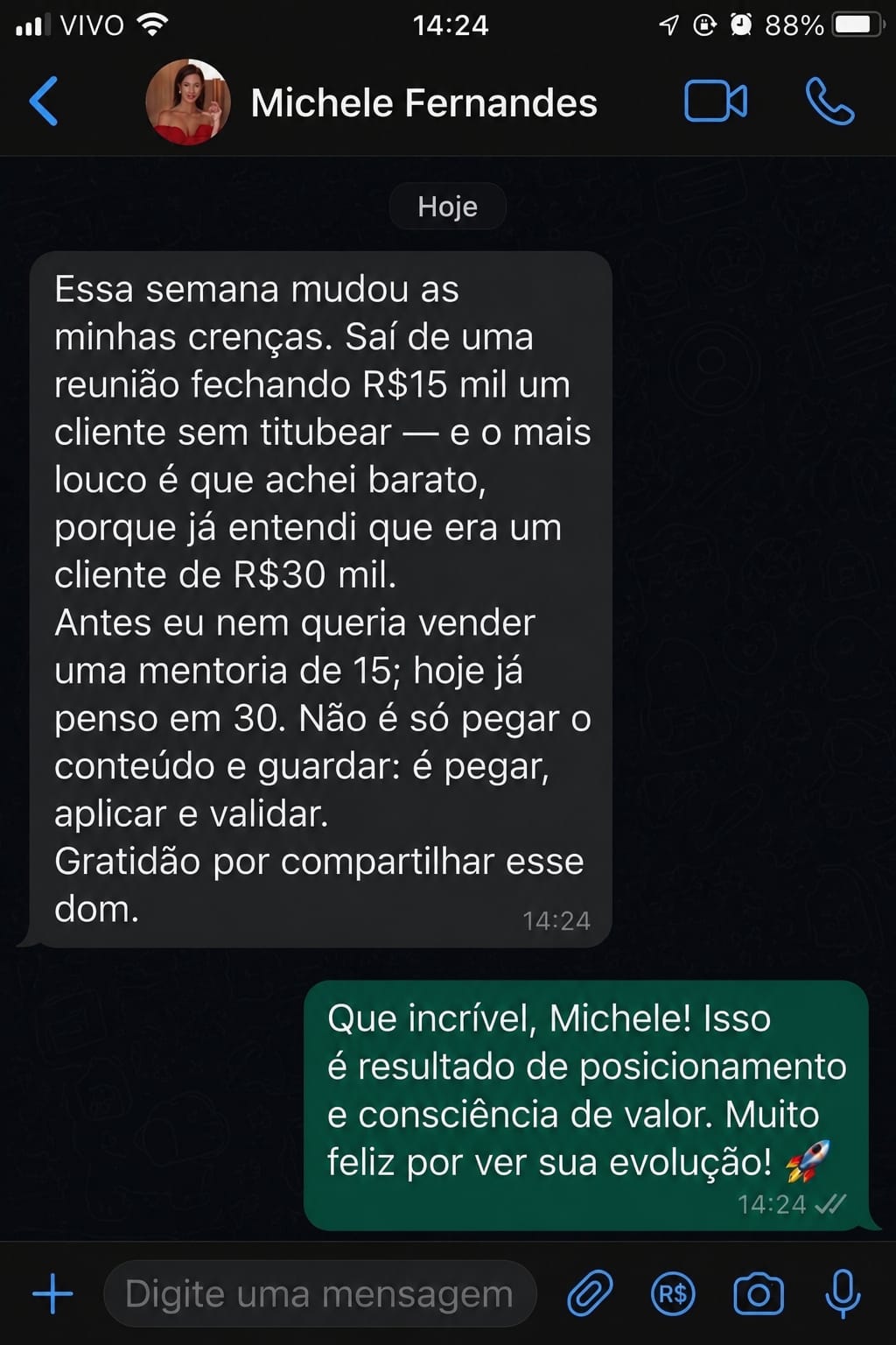 Print de depoimento 02